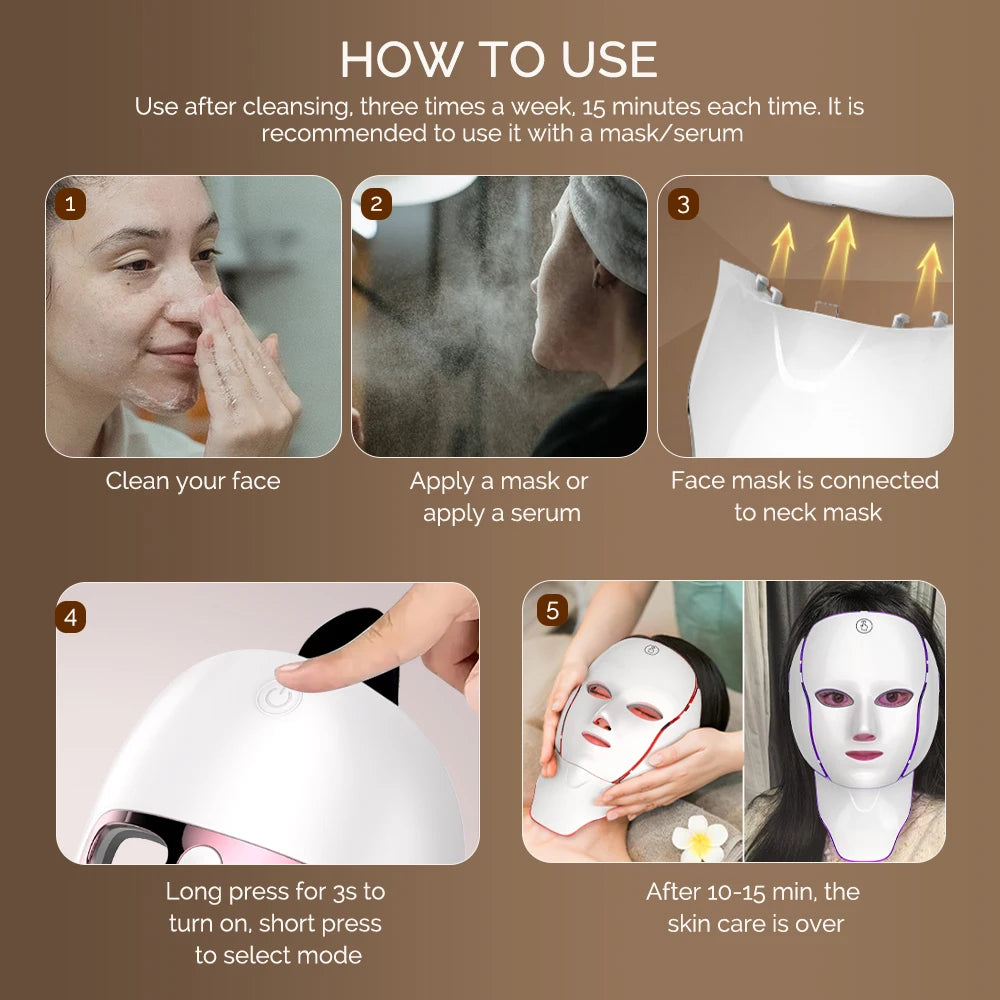 LED Light Therapy Mask™ – Face & Neck